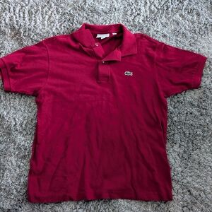Lacoste Red Polo Shirt